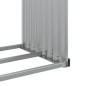 vidaXL Kaminholzunterstand Hellgrau 120x45x100 cm Verzinkter Stahl vidaXL Kaminholzunterstand Hellgrau 120x45x100 cm Verzinkter Stahl