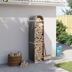 vidaXL Kaminholzunterstand Anthrazit 40x45x170 cm Verzinkter Stahl