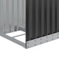vidaXL Kaminholzunterstand Anthrazit 40x45x170 cm Verzinkter Stahl vidaXL Kaminholzunterstand Anthrazit 40x45x170 cm Verzinkter Stahl