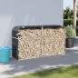 vidaXL Kaminholzunterstand Anthrazit 180x45x100 cm Verzinkter Stahl vidaXL Kaminholzunterstand Anthrazit 180x45x100 cm Verzinkter Stahl