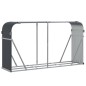 vidaXL Kaminholzunterstand Anthrazit 180x45x100 cm Verzinkter Stahl vidaXL Kaminholzunterstand Anthrazit 180x45x100 cm Verzinkter Stahl