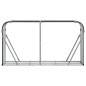 vidaXL Kaminholzunterstand Anthrazit 180x45x100 cm Verzinkter Stahl vidaXL Kaminholzunterstand Anthrazit 180x45x100 cm Verzinkter Stahl