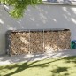 vidaXL Kaminholzunterstand Anthrazit 300x45x100 cm Verzinkter Stahl vidaXL Kaminholzunterstand Anthrazit 300x45x100 cm Verzinkter Stahl