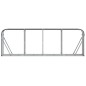 vidaXL Kaminholzunterstand Anthrazit 300x45x100 cm Verzinkter Stahl vidaXL Kaminholzunterstand Anthrazit 300x45x100 cm Verzinkter Stahl