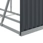 vidaXL Kaminholzunterstand Anthrazit 300x45x100 cm Verzinkter Stahl vidaXL Kaminholzunterstand Anthrazit 300x45x100 cm Verzinkter Stahl