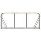 vidaXL Kaminholzunterstand Hellbraun 234x45x100 cm Verzinkter Stahl vidaXL Kaminholzunterstand Hellbraun 234x45x100 cm Verzinkter Stahl