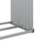 vidaXL Kaminholzunterstand Silbern 120x45x140 cm Verzinkter Stahl vidaXL Kaminholzunterstand Silbern 120x45x140 cm Verzinkter Stahl