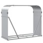 vidaXL Kaminholzunterstand Silbern 120x45x100 cm Verzinkter Stahl vidaXL Kaminholzunterstand Silbern 120x45x100 cm Verzinkter Stahl