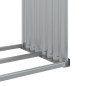 vidaXL Kaminholzunterstand Silbern 120x45x100 cm Verzinkter Stahl vidaXL Kaminholzunterstand Silbern 120x45x100 cm Verzinkter Stahl