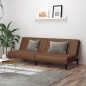 vidaXL Schlafsofa 2-Sitzer Braun Kunstleder vidaXL Schlafsofa 2-Sitzer Braun Kunstleder