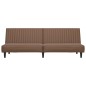 vidaXL Schlafsofa 2-Sitzer Braun Kunstleder vidaXL Schlafsofa 2-Sitzer Braun Kunstleder