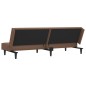 vidaXL Schlafsofa 2-Sitzer Braun Kunstleder vidaXL Schlafsofa 2-Sitzer Braun Kunstleder