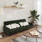 vidaXL Schlafsofa 2-Sitzer Dunkelgrün Samt vidaXL Schlafsofa 2-Sitzer Dunkelgrün Samt