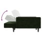 vidaXL Schlafsofa 2-Sitzer Dunkelgrün Samt vidaXL Schlafsofa 2-Sitzer Dunkelgrün Samt