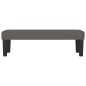 vidaXL Sitzbank Grau 100x30x30 cm Kunstleder vidaXL Sitzbank Grau 100x30x30 cm Kunstleder