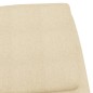 vidaXL Schaukelstuhl Creme Stoff vidaXL Schaukelstuhl Creme Stoff