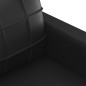 vidaXL 2-Sitzer-Sofa Schwarz 140 cm Kunstleder vidaXL 2-Sitzer-Sofa Schwarz 140 cm Kunstleder