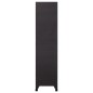 vidaXL Schließfachschrank Anthrazit 90x45x180 cm Stahl vidaXL Schließfachschrank Anthrazit 90x45x180 cm Stahl