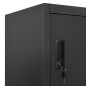 vidaXL Schließfachschrank Anthrazit 90x45x180 cm Stahl vidaXL Schließfachschrank Anthrazit 90x45x180 cm Stahl