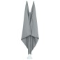 vidaXL Faltbarer Terrassen-Seitenfächer Grau 240 × 160 cm vidaXL Faltbarer Terrassen-Seitenfächer Grau 240 × 160 cm