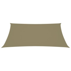 vidaXL Sonnensegel Oxford-Gewebe Rechteckig 2,5x3,5 m Beige