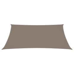vidaXL Sonnensegel Oxford-Gewebe Rechteckig 2x3,5 m Taupe