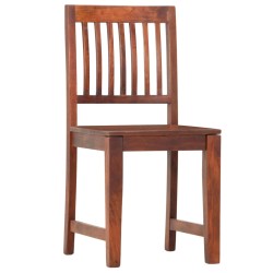 vidaXL Esszimmerstühle 2 Stk. Massivholz Mango