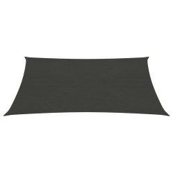 vidaXL Sonnensegel 160 g/m² Anthrazit 2x2,5 m HDPE 
