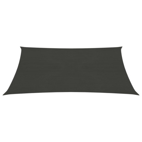 vidaXL Sonnensegel 160 g/m² Anthrazit 2x2,5 m HDPE 