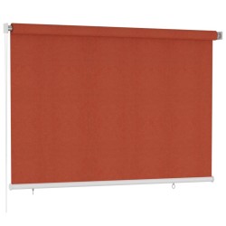 vidaXL Außenrollo 220 x 140 cm Terrakotta HDPE