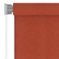 vidaXL Außenrollo 220 x 140 cm Terrakotta HDPE vidaXL Außenrollo 220 x 140 cm Terrakotta HDPE
