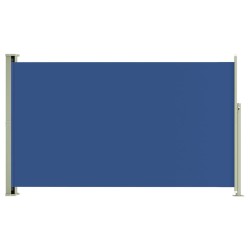 vidaXL Seitenmarkise Ausziehbar 180x300 cm Blau