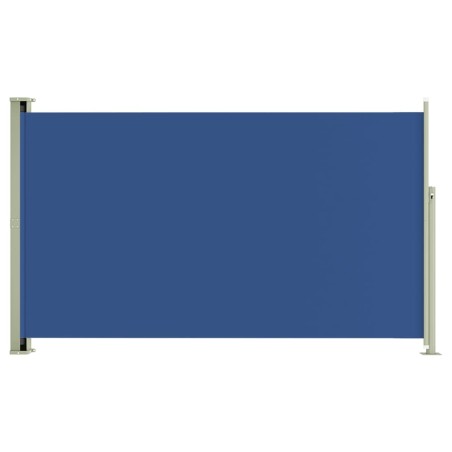 vidaXL Seitenmarkise Ausziehbar 180x300 cm Blau