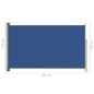 vidaXL Seitenmarkise Ausziehbar 180x300 cm Blau vidaXL Seitenmarkise Ausziehbar 180x300 cm Blau