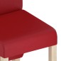 vidaXL Esszimmerstühle 2 Stk. Weinrot Kunstleder vidaXL Esszimmerstühle 2 Stk. Weinrot Kunstleder