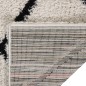 vidaXL Teppich Shaggy Hochflor Schwarz und Creme 200x290 cm vidaXL Teppich Shaggy Hochflor Schwarz und Creme 200x290 cm