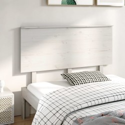 vidaXL Kopfteil Weiß 139x6x82,5 cm Massivholz Kiefer
