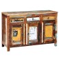 vidaXL Anrichte Altholz Massivholz Vintage mit 3 Schubladen & 3 Türen vidaXL Anrichte Altholz Massivholz Vintage mit 3 Schubladen & 3 Türen