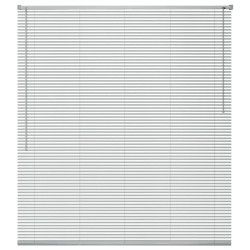vidaXL Fensterjalousien Aluminium 100x220 cm Silber