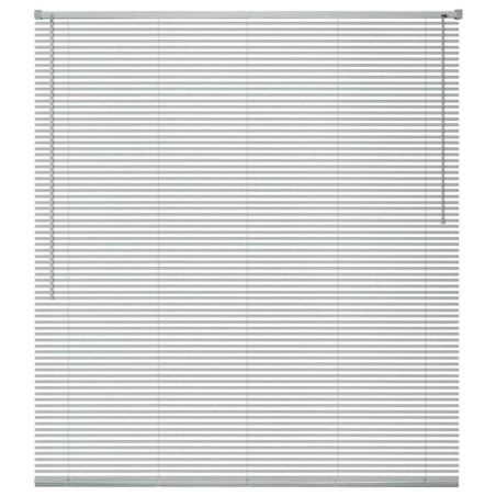 vidaXL Fensterjalousien Aluminium 100x220 cm Silber