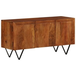 vidaXL Sideboard 110x35x56 cm Massivholz Mango