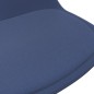 vidaXL Bürostuhl Drehbar Blau Stoff vidaXL Bürostuhl Drehbar Blau Stoff