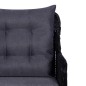 9-tlg. Garten-Essgruppe Poly Rattan Schwarz 9-tlg. Garten-Essgruppe Poly Rattan Schwarz