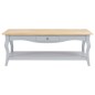 vidaXL Couchtisch Grau 110×60×40 cm MDF vidaXL Couchtisch Grau 110×60×40 cm MDF