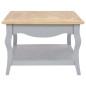 vidaXL Couchtisch Grau 110×60×40 cm MDF vidaXL Couchtisch Grau 110×60×40 cm MDF