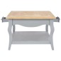 vidaXL Couchtisch Grau 110×60×40 cm MDF vidaXL Couchtisch Grau 110×60×40 cm MDF