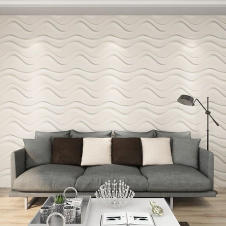 vidaXL Wandpaneele 12 Stk. 3D 0,5×0,5 m 3 m²