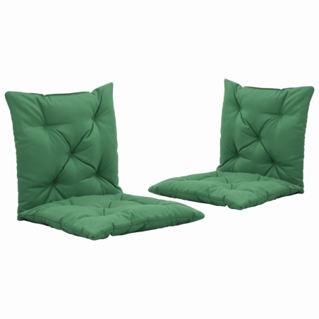 vidaXL Schaukelstuhl Auflagen 2 Stk. Grün 50 cm 