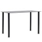 vidaXL Essgruppe 7-tlg. Stahl und Hartglas Schwarz vidaXL Essgruppe 7-tlg. Stahl und Hartglas Schwarz