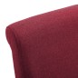 vidaXL Esszimmerstühle 2 Stk. Rot Stoff vidaXL Esszimmerstühle 2 Stk. Rot Stoff